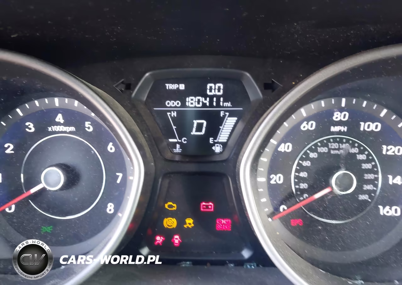 2013 Hyundai Elantra Gls VIN:5NPDH4AE6DH230808 - 7