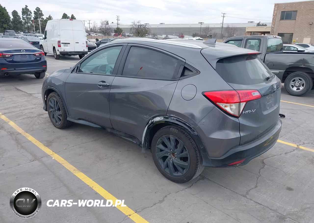 2022 Honda Hr-V 2Wd Sport VIN:3CZRU5H11NM737387 - 3