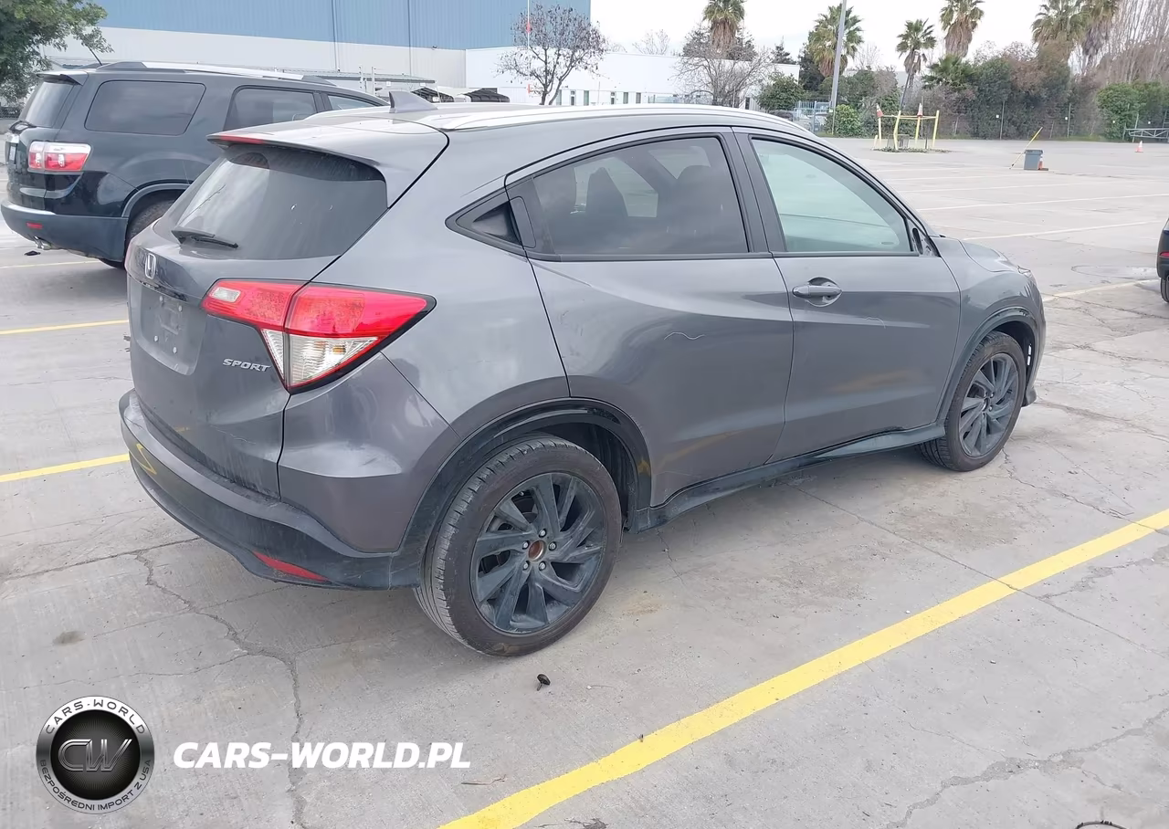 2022 Honda Hr-V 2Wd Sport VIN:3CZRU5H11NM737387 - 4