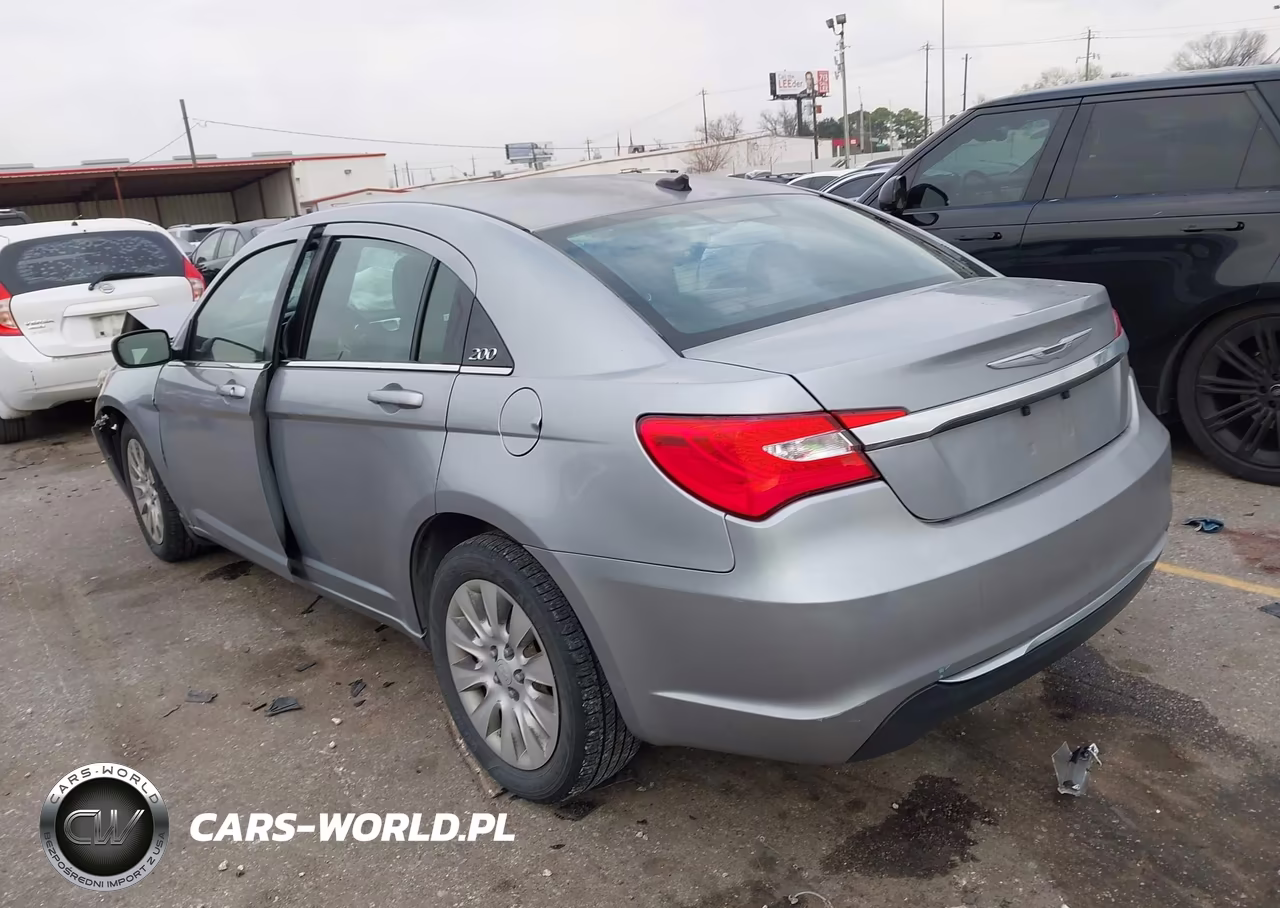 2014 Chrysler 200 Lx VIN:1C3CCBAB0EN124624 - 3