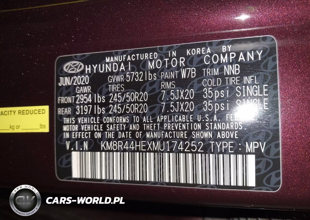 2021 Hyundai Palisade Sel VIN:KM8R44HEXMU174252 - 9
