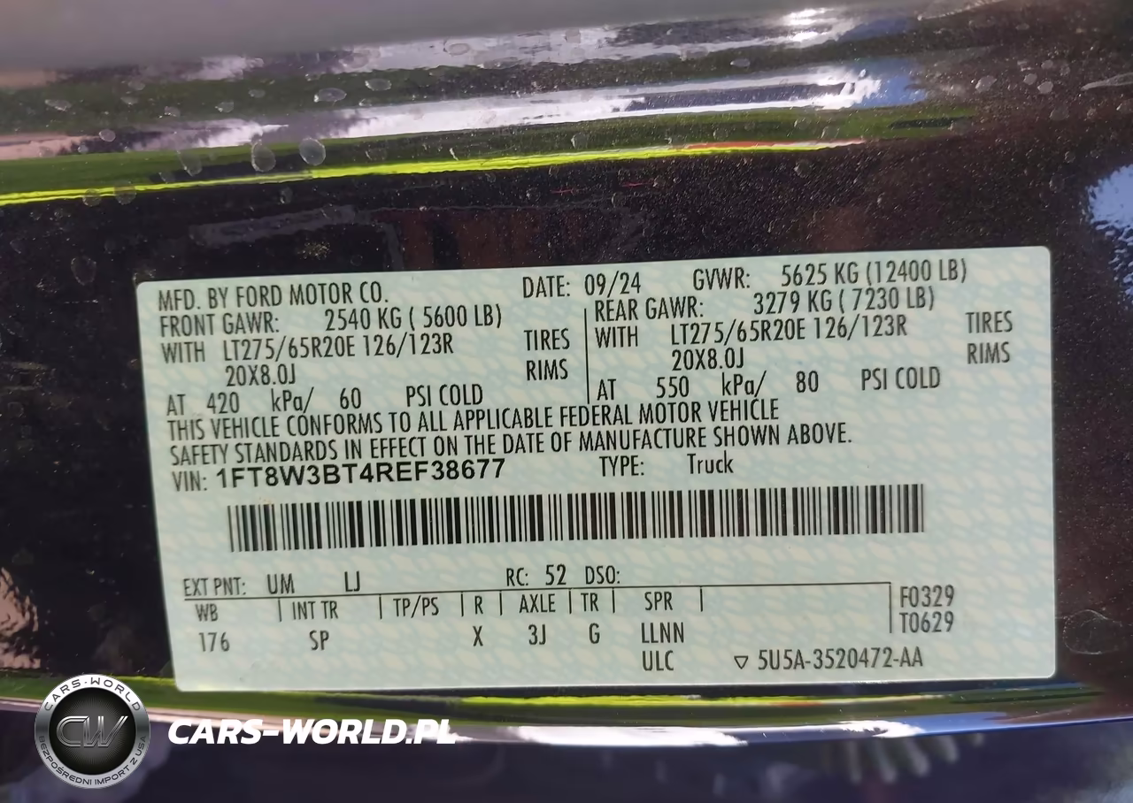 2024 Ford F-350 King Ranch VIN:1FT8W3BT4REF38677 - 7