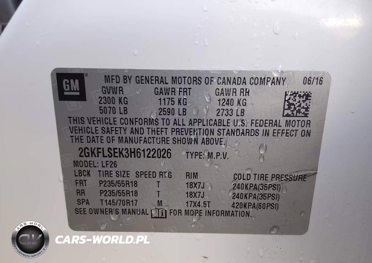 2017 GMC Terrain Sle-1 VIN:2GKFLSEK3H6122026 - 9
