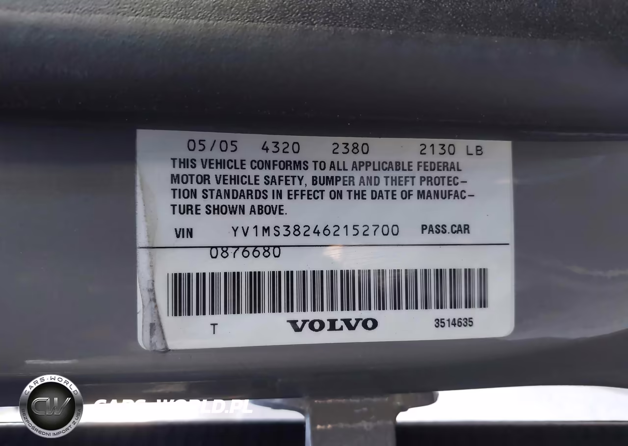 2006 Volvo S40 2.4I VIN:YV1MS382462152700 - 9
