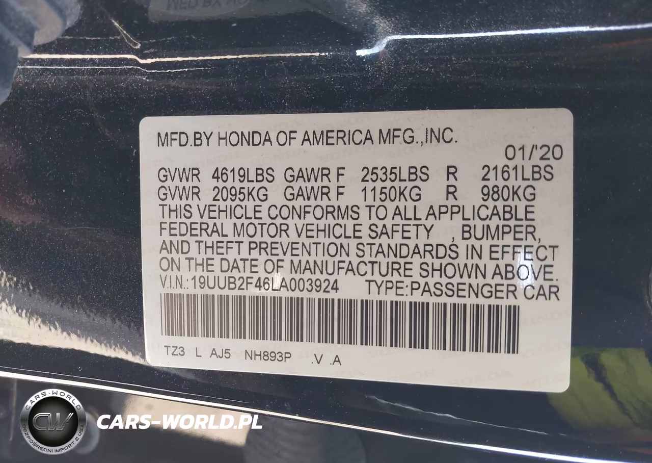 2020 Acura Tlx Tech Package VIN:19UUB2F46LA003924 - 9