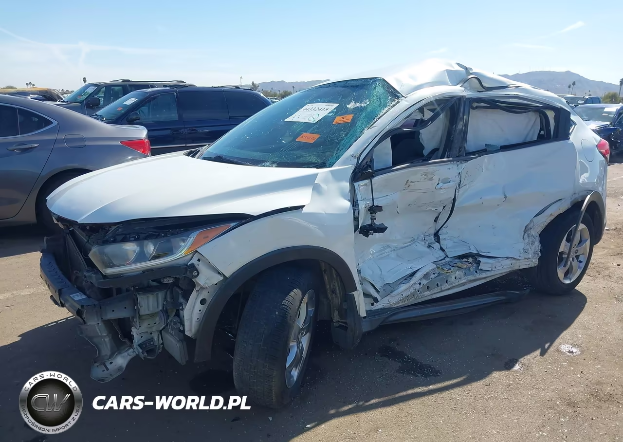 2019 Honda Hr-V Lx VIN:3CZRU5H35KM704096 - 2