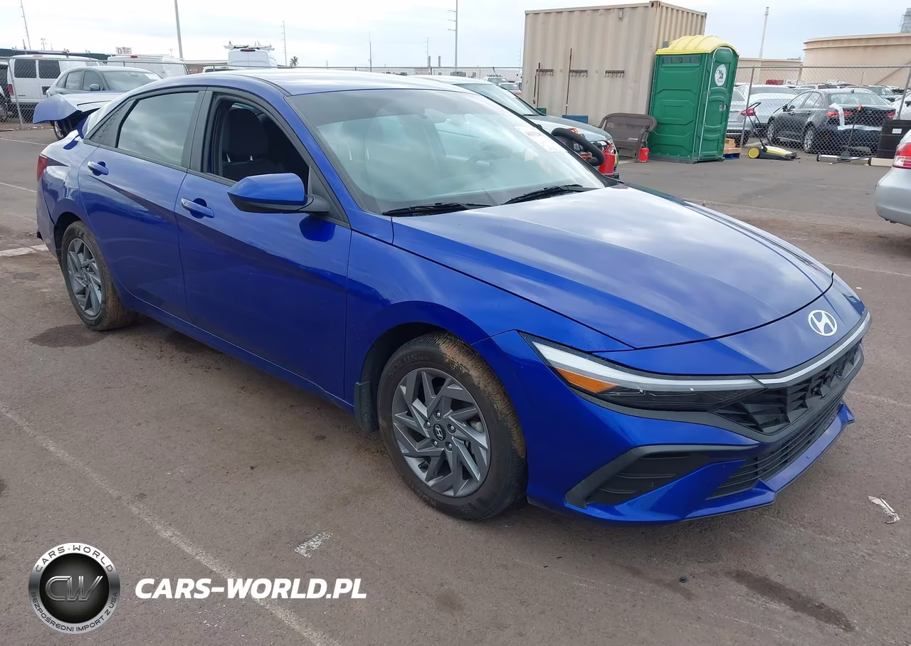 2024 Hyundai Elantra Hybrid Blue