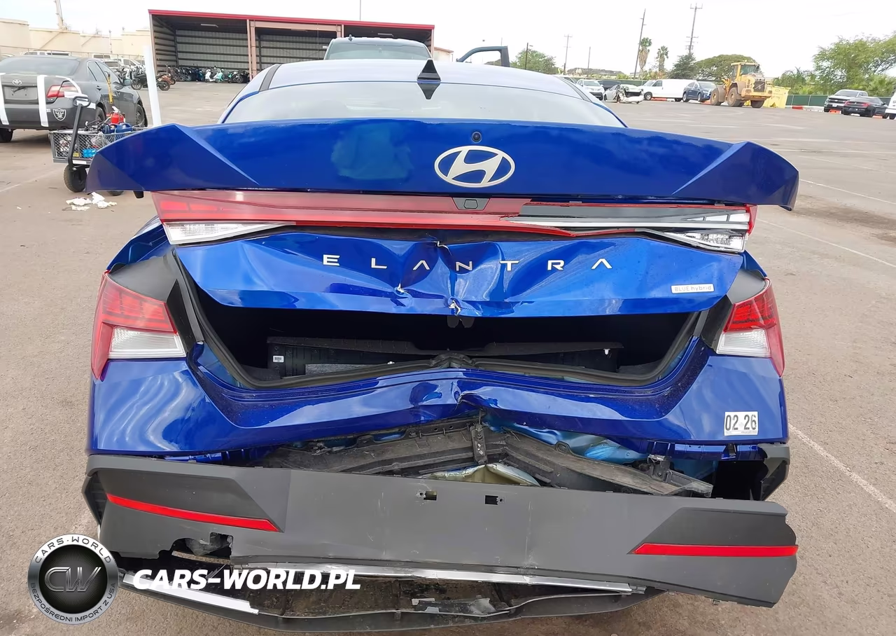 2024 Hyundai Elantra Hybrid Blue VIN:KMHLM4DJ8RU093928 - 6