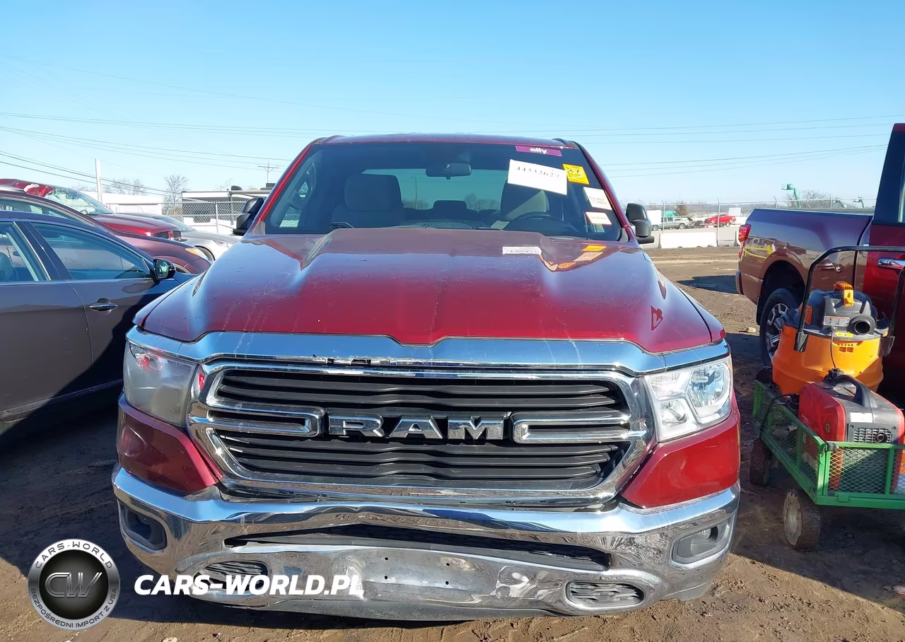 2021 Ram 1500 Big Horn 4X4 6'4 Box VIN:1C6SRFBT7MN640327 - 12