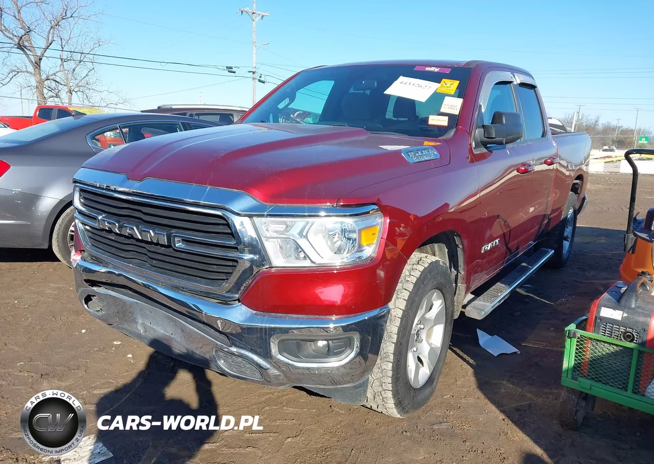 2021 Ram 1500 Big Horn 4X4 6'4 Box VIN:1C6SRFBT7MN640327 - 2