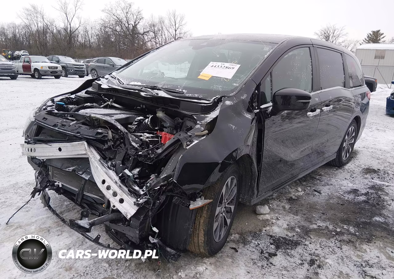 2022 Honda Odyssey Ex-L VIN:5FNRL6H76NB050736 - 2