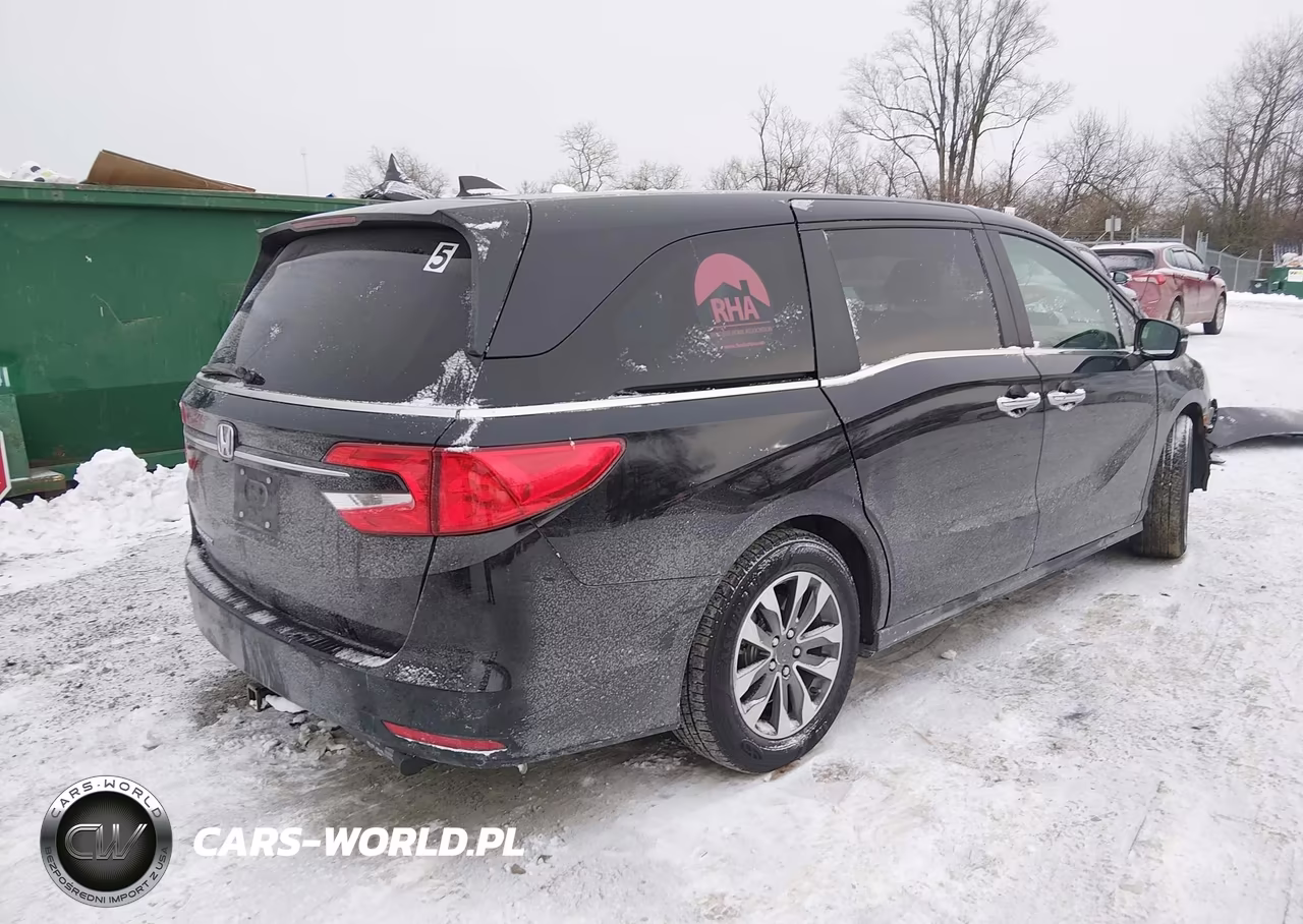 2022 Honda Odyssey Ex-L VIN:5FNRL6H76NB050736 - 4
