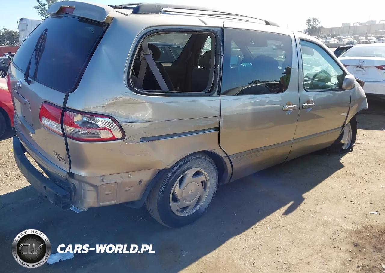 2002 Toyota Sienna Le VIN:4T3ZF13C32U435563 - 4