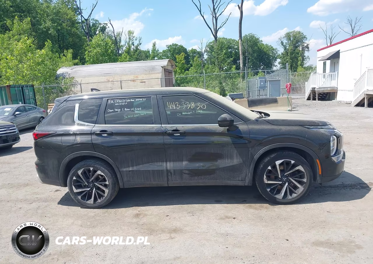 2022 Mitsubishi Outlander Black Edition S-Awc-Se 2.5 S-Awc-Se Launch Edition S-Awc VIN:JA4J4UA86NZ080356 - 12