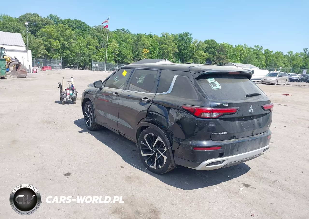 2022 Mitsubishi Outlander Black Edition S-Awc-Se 2.5 S-Awc-Se Launch Edition S-Awc VIN:JA4J4UA86NZ080356 - 3