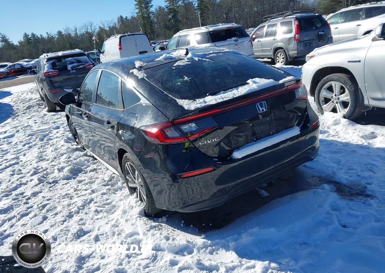 2024 Honda Civic Lx VIN:19XFL2H56RE040164 - 3