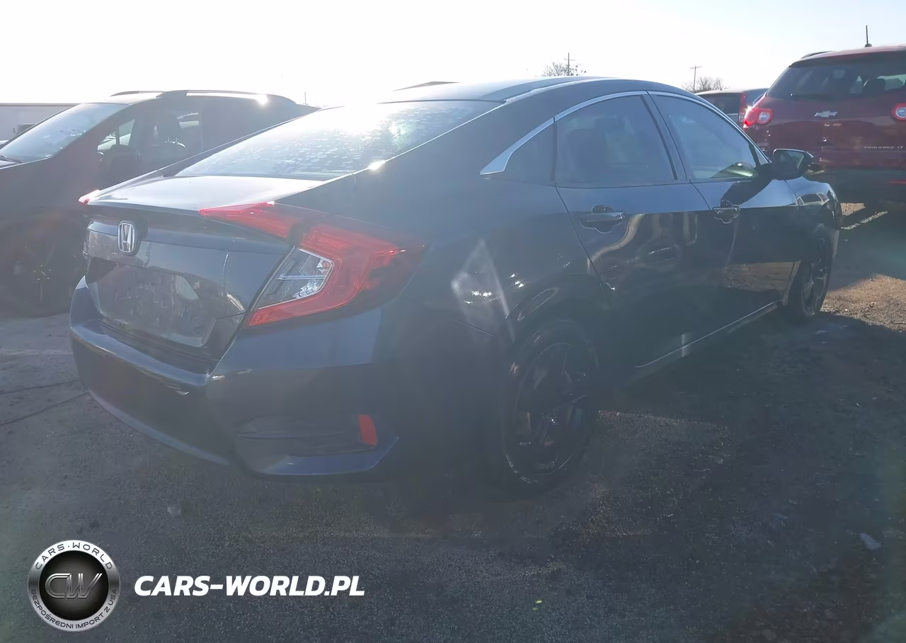 2017 Honda Civic Lx VIN:19XFC2F55HE074274 - 4