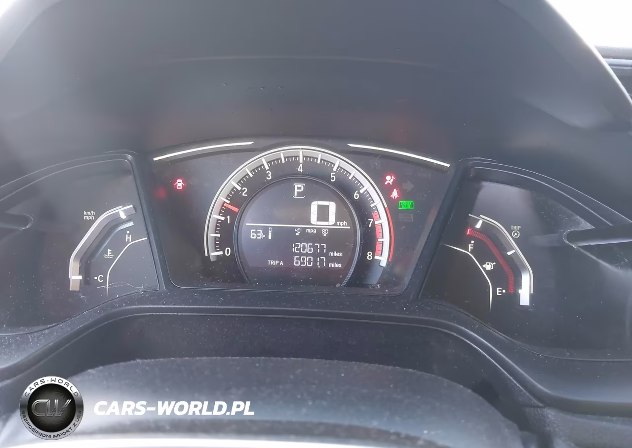 2017 Honda Civic Lx VIN:19XFC2F55HE074274 - 7