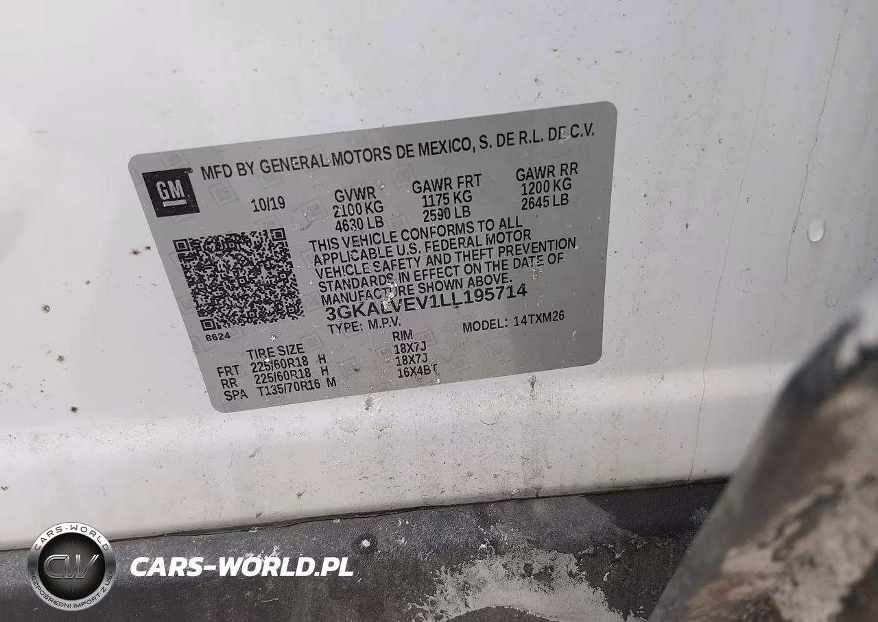 2020 GMC Terrain Awd Slt VIN:3GKALVEV1LL195714 - 9