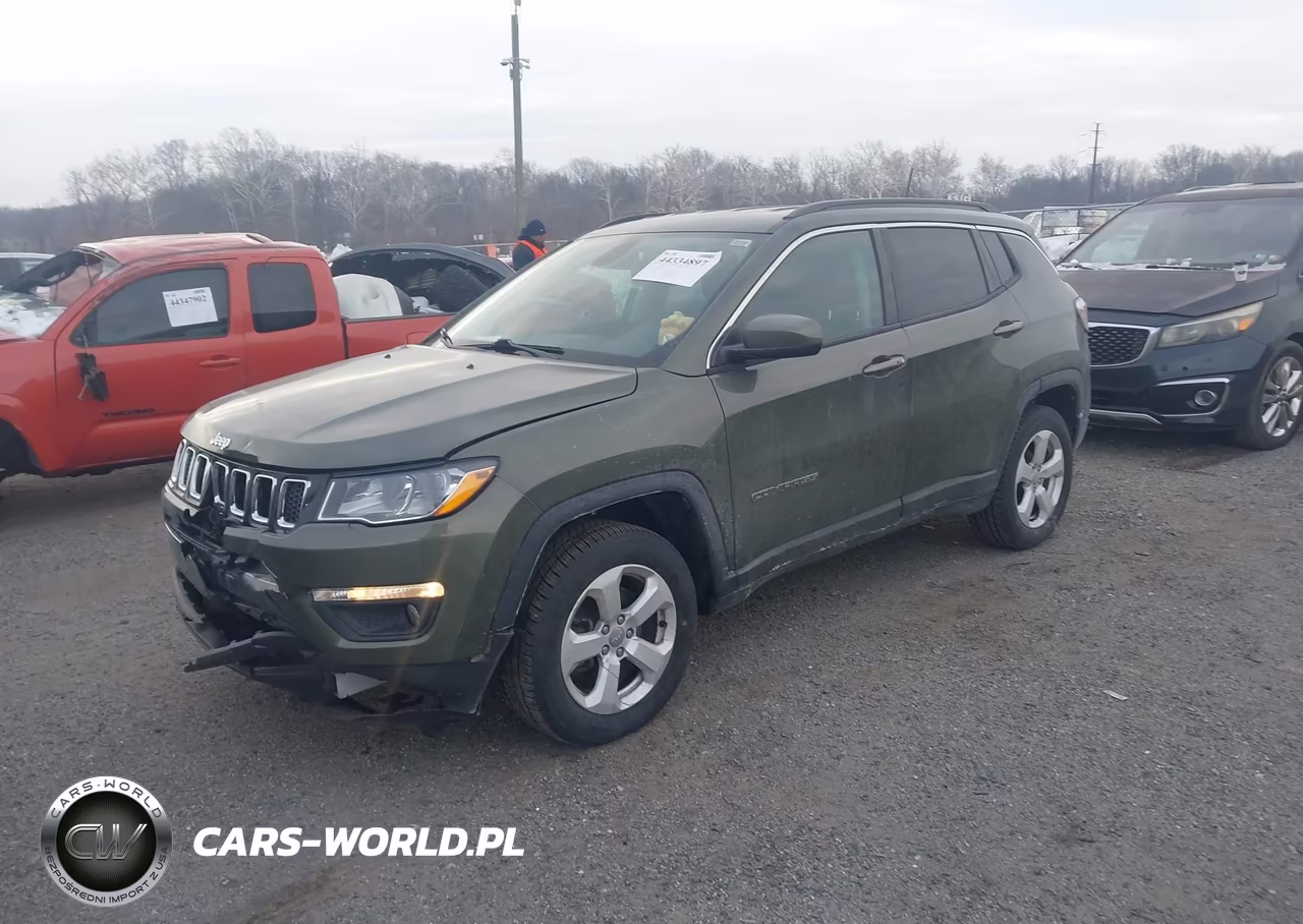 2020 Jeep Compass Latitude 4X4 VIN:3C4NJDBB5LT225255 - 2