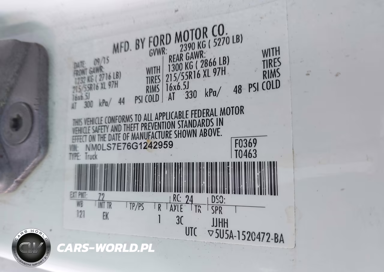 2016 Ford Transit Connect Xl VIN:NM0LS7E76G1242959 - 9
