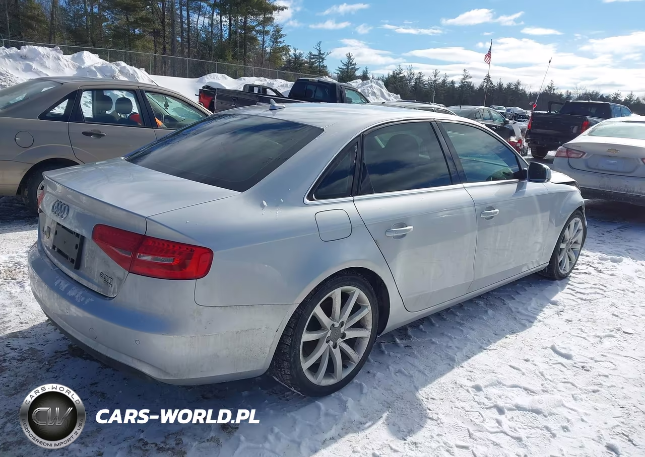2013 Audi A4 2.0T Premium VIN:WAUFFAFL1DN005438 - 4