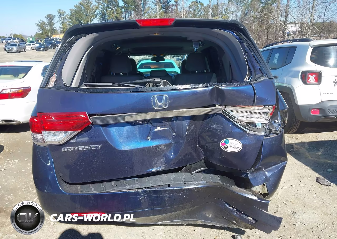 2015 Honda Odyssey Ex-L VIN:5FNRL5H64FB054352 - 16