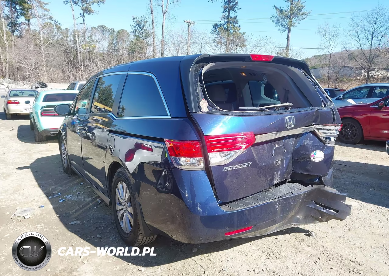 2015 Honda Odyssey Ex-L VIN:5FNRL5H64FB054352 - 3