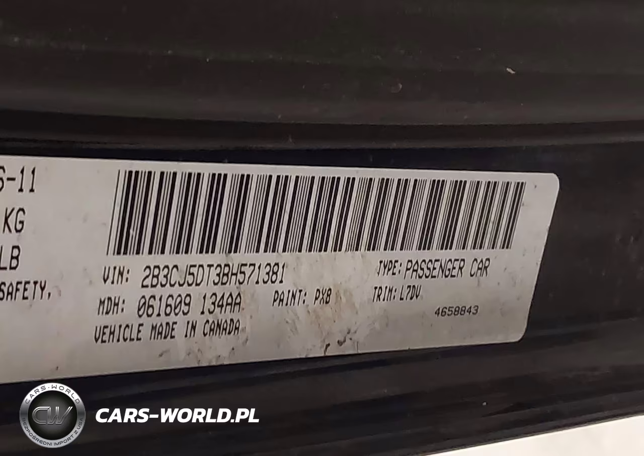 2011 Dodge Challenger R-T VIN:2B3CJ5DT3BH571381 - 9