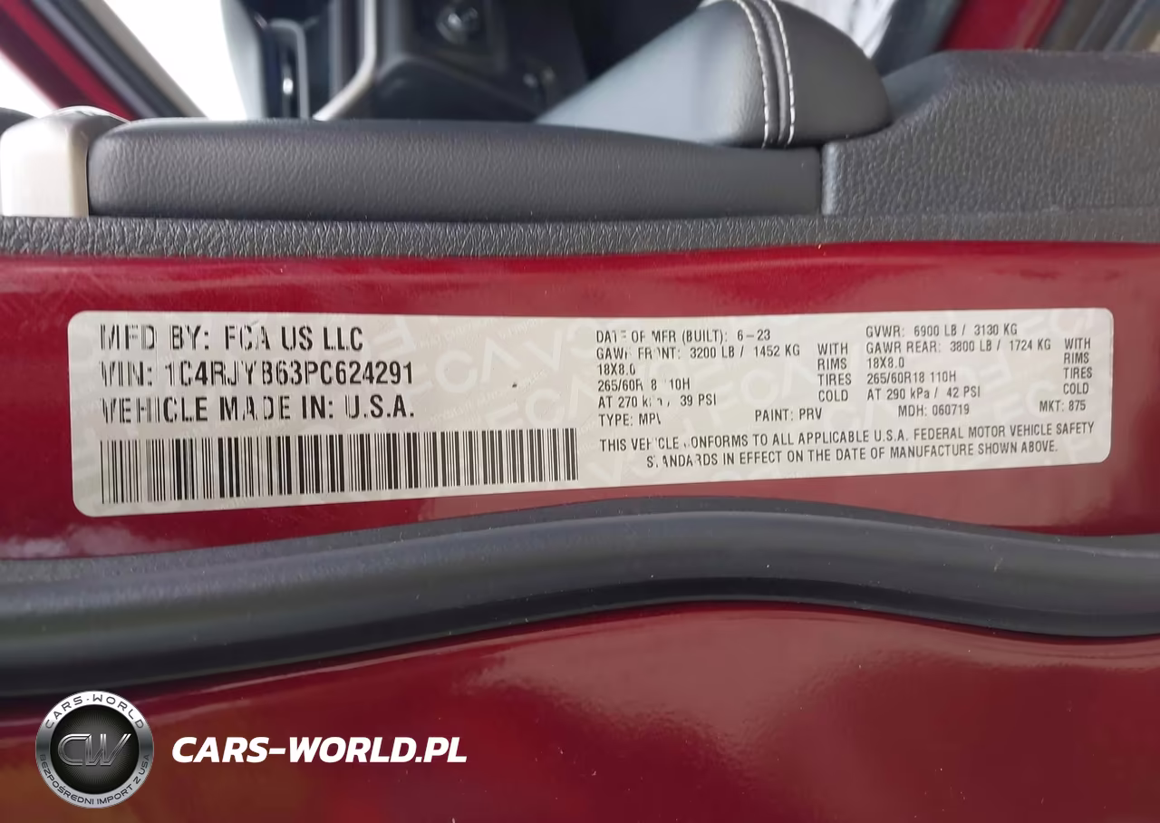 2023 Jeep Grand Cherokee 4Xe VIN:1C4RJYB63PC624291 - 9