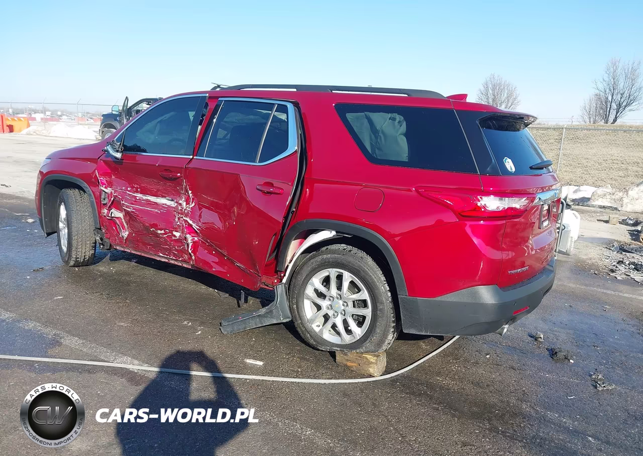 2020 Chevrolet Traverse Fwd Lt Cloth VIN:1GNERGKW1LJ320665 - 3