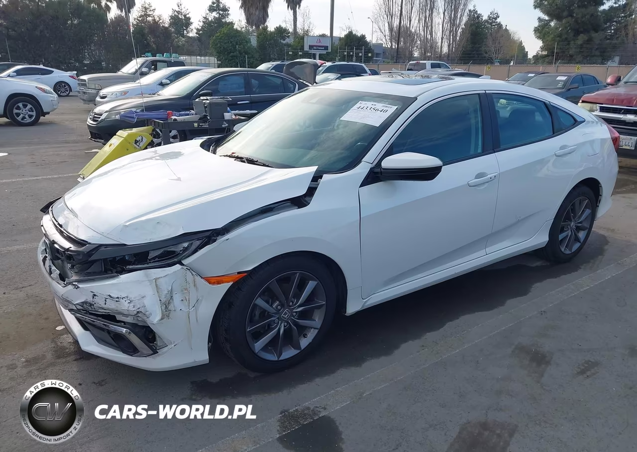 2020 Honda Civic Ex VIN:19XFC1F36LE207688 - 2