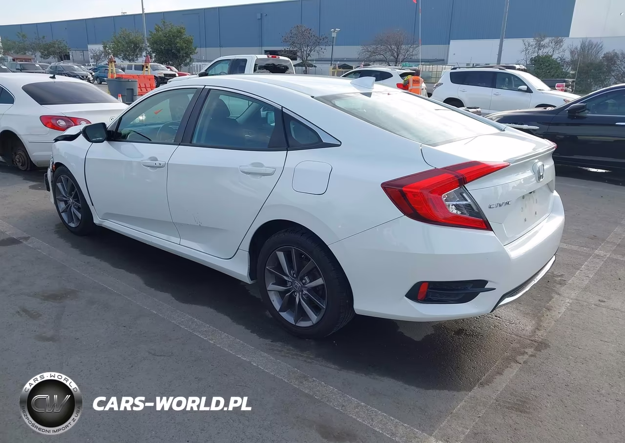 2020 Honda Civic Ex VIN:19XFC1F36LE207688 - 3