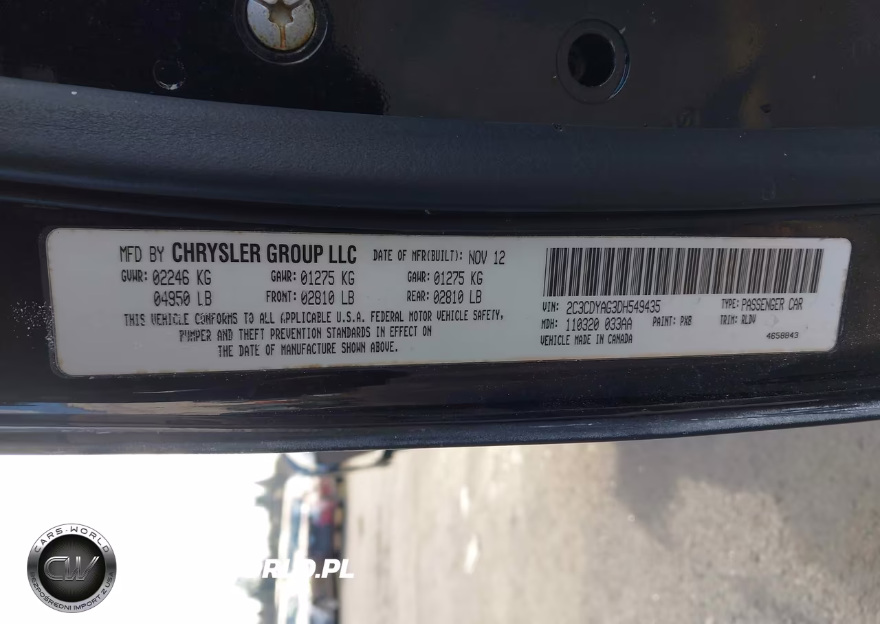 2013 Dodge Challenger Sxt VIN:2C3CDYAG1DH692190 - 9