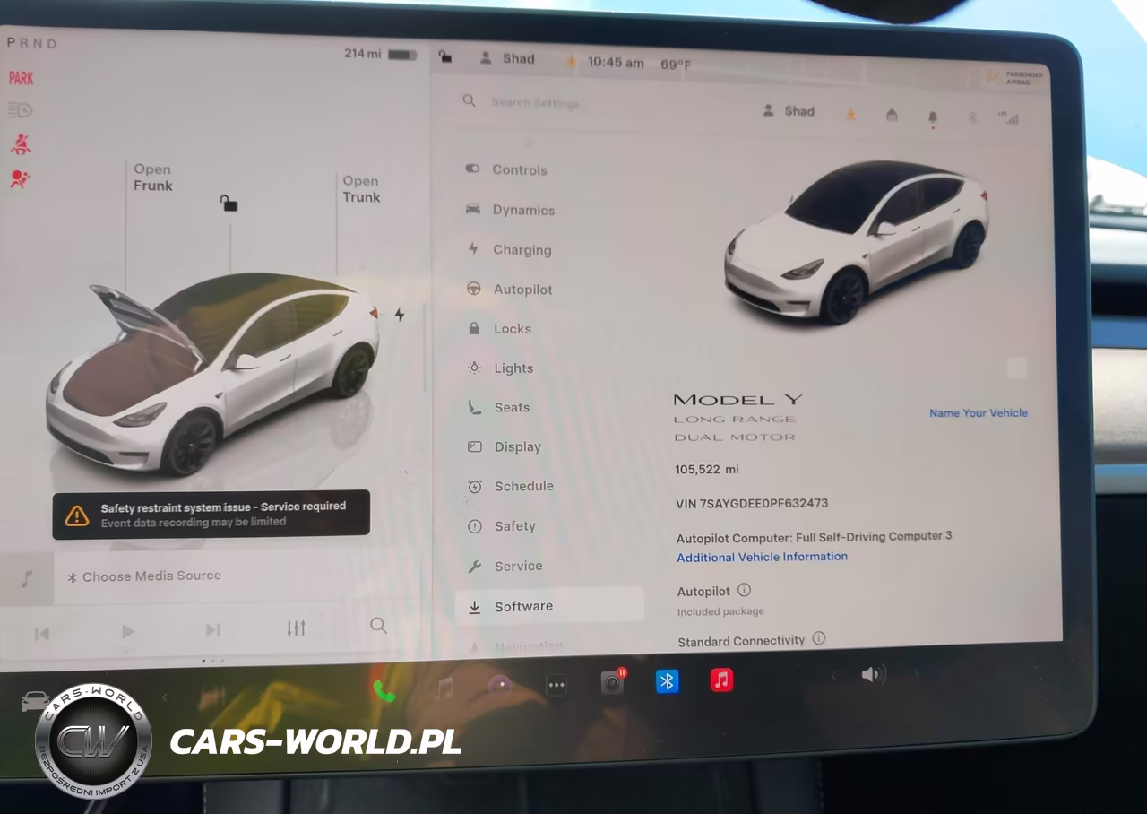 2023 Tesla Model Y Awd-Long Range Dual Motor All-Wheel Drive VIN:7SAYGDEE0PF632473 - 7