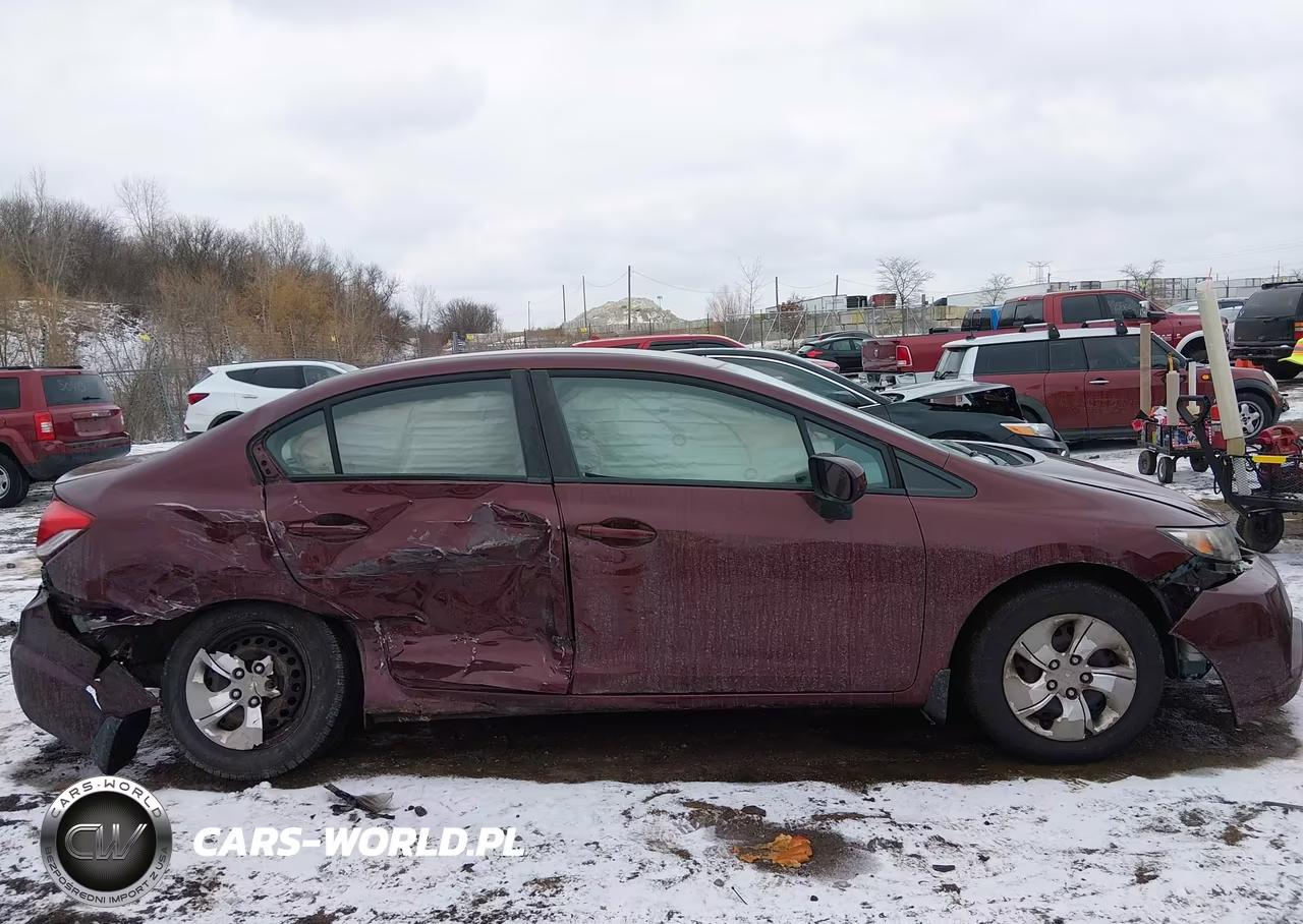 2014 Honda Civic Lx VIN:19XFB2F56EE238534 - 13