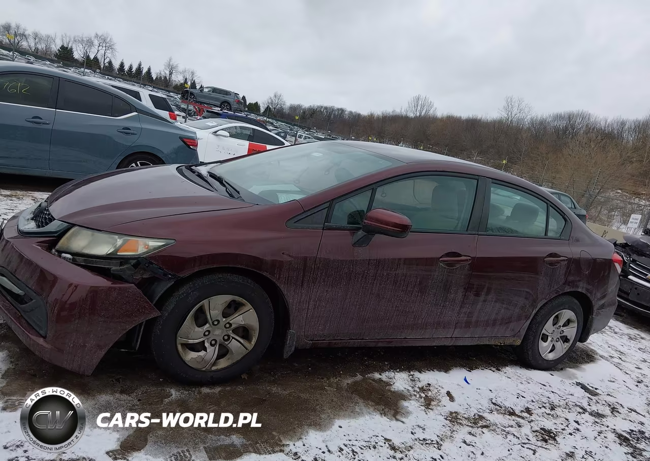 2014 Honda Civic Lx VIN:19XFB2F56EE238534 - 14