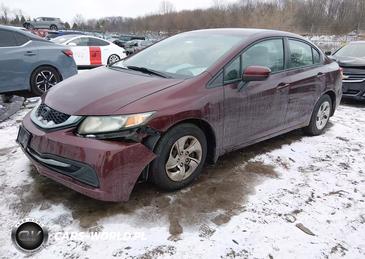 2014 Honda Civic Lx VIN:19XFB2F56EE238534 - 2