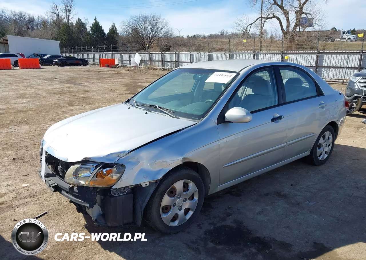 2008 Kia Spectra Ex VIN:KNAFE121485508829 - 2