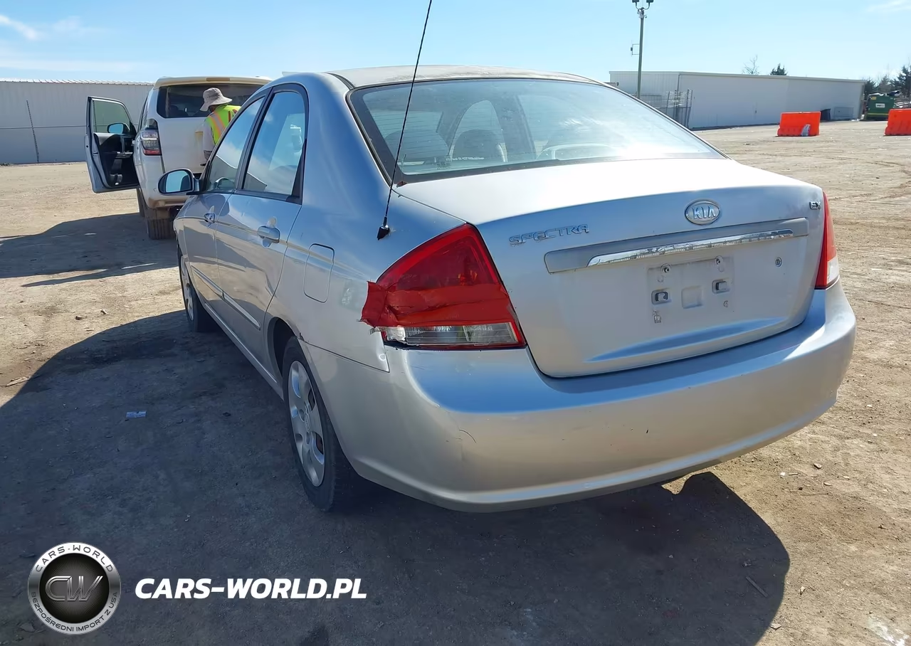 2008 Kia Spectra Ex VIN:KNAFE121485508829 - 3