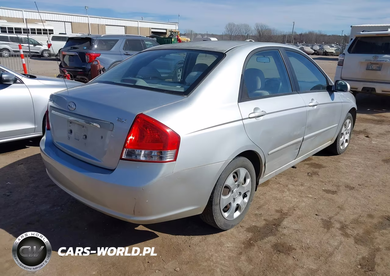 2008 Kia Spectra Ex VIN:KNAFE121485508829 - 4