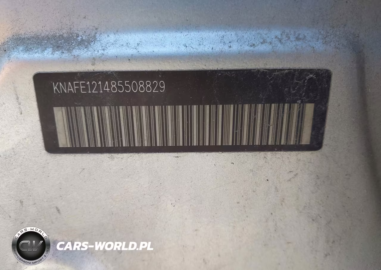 2008 Kia Spectra Ex VIN:KNAFE121485508829 - 9