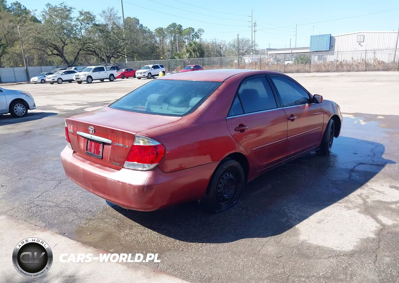 2006 Toyota Camry Le VIN:4T1BE32K56U116186 - 4