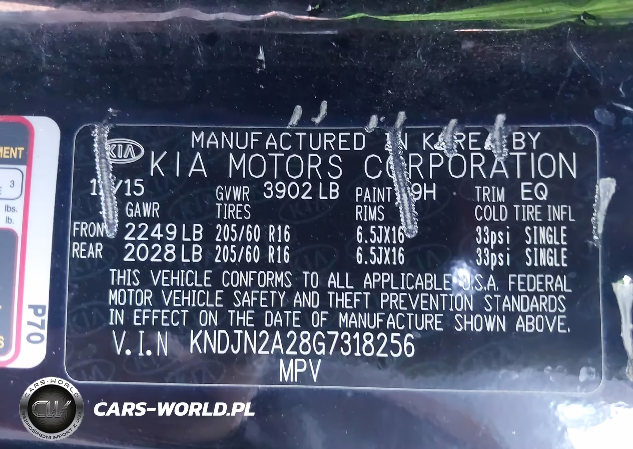 2016 Kia Soul VIN:KNDJN2A28G7318256 - 9