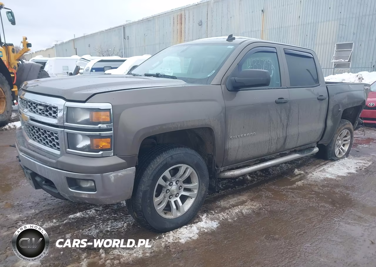 2014 Chevrolet Silverado 1500 1Lt VIN:3GCUKREC4EG333162 - 2