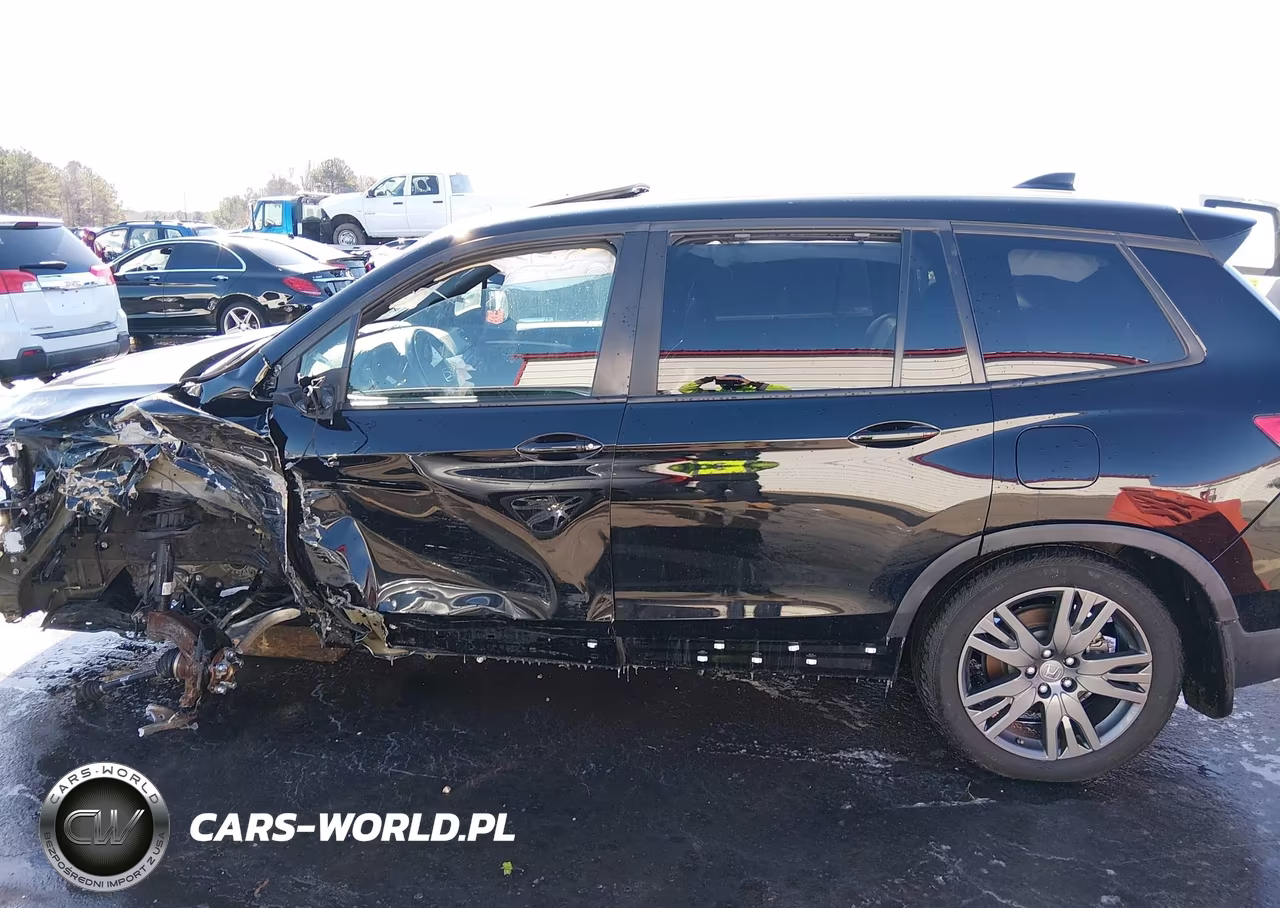 2021 Honda Passport 2Wd Ex-L VIN:5FNYF7H51MB002308 - 14