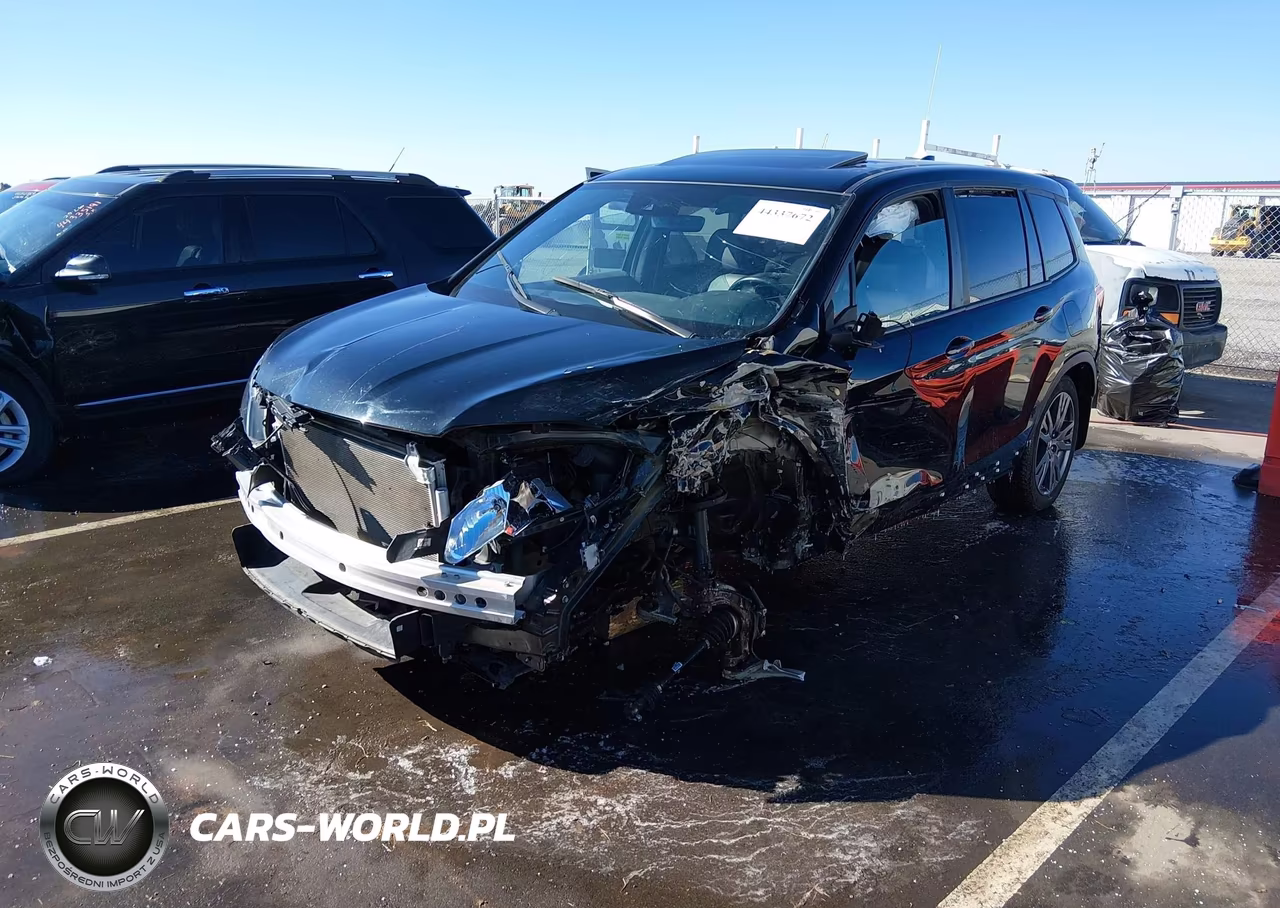 2021 Honda Passport 2Wd Ex-L VIN:5FNYF7H51MB002308 - 2
