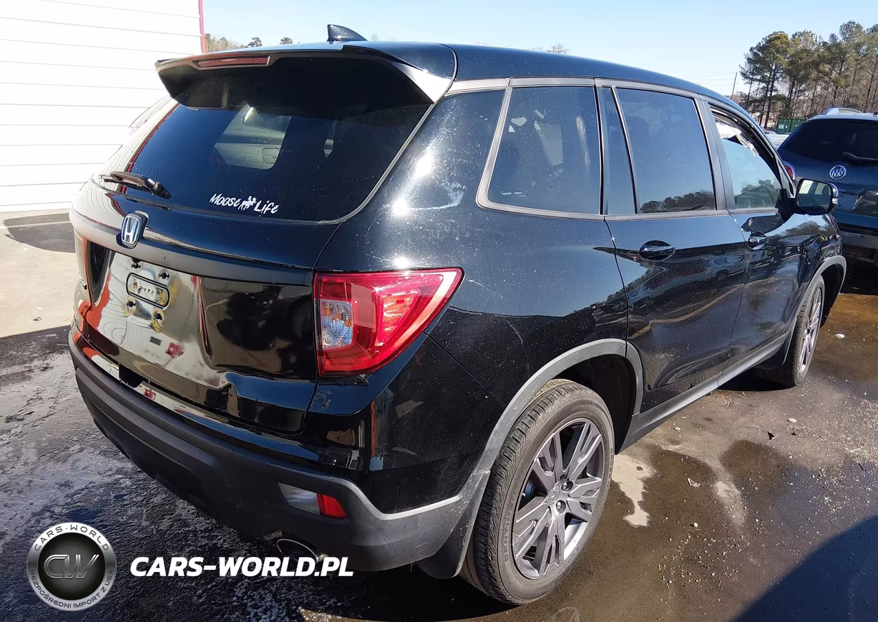 2021 Honda Passport 2Wd Ex-L VIN:5FNYF7H51MB002308 - 4