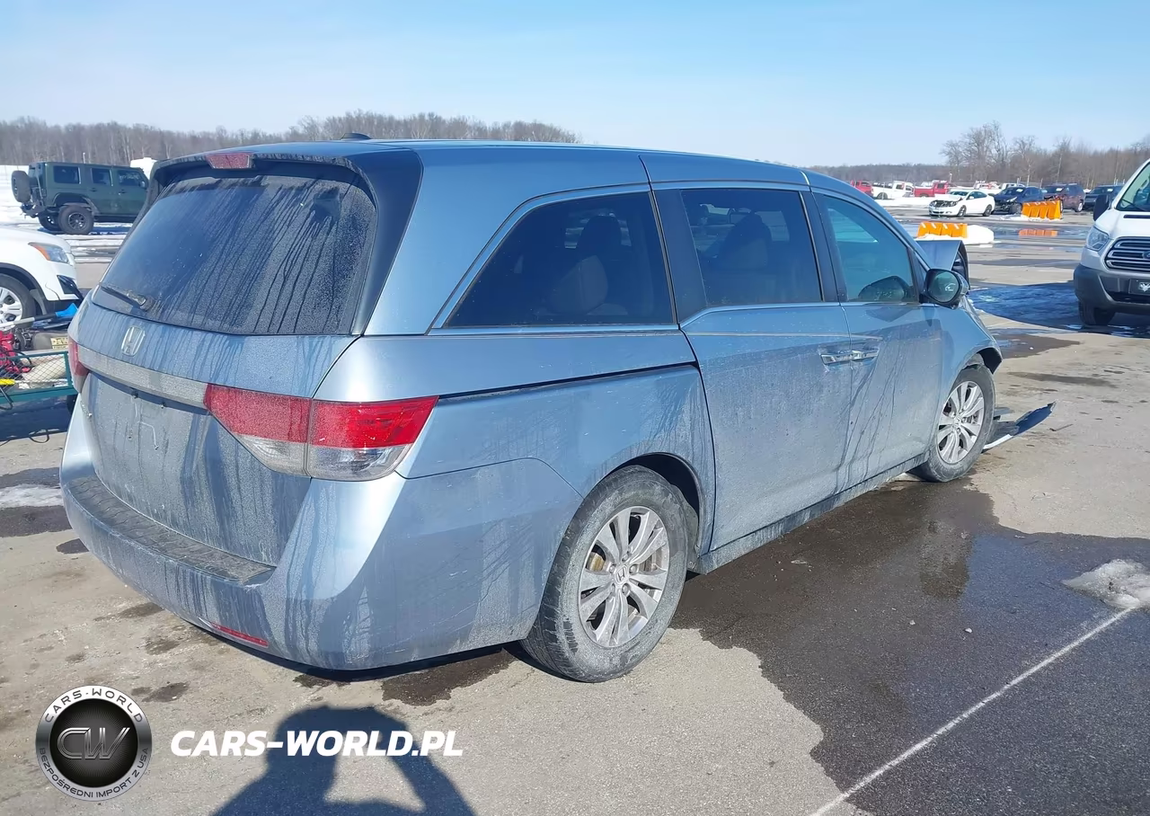 2014 Honda Odyssey Ex-L VIN:5FNRL5H67EB042579 - 4