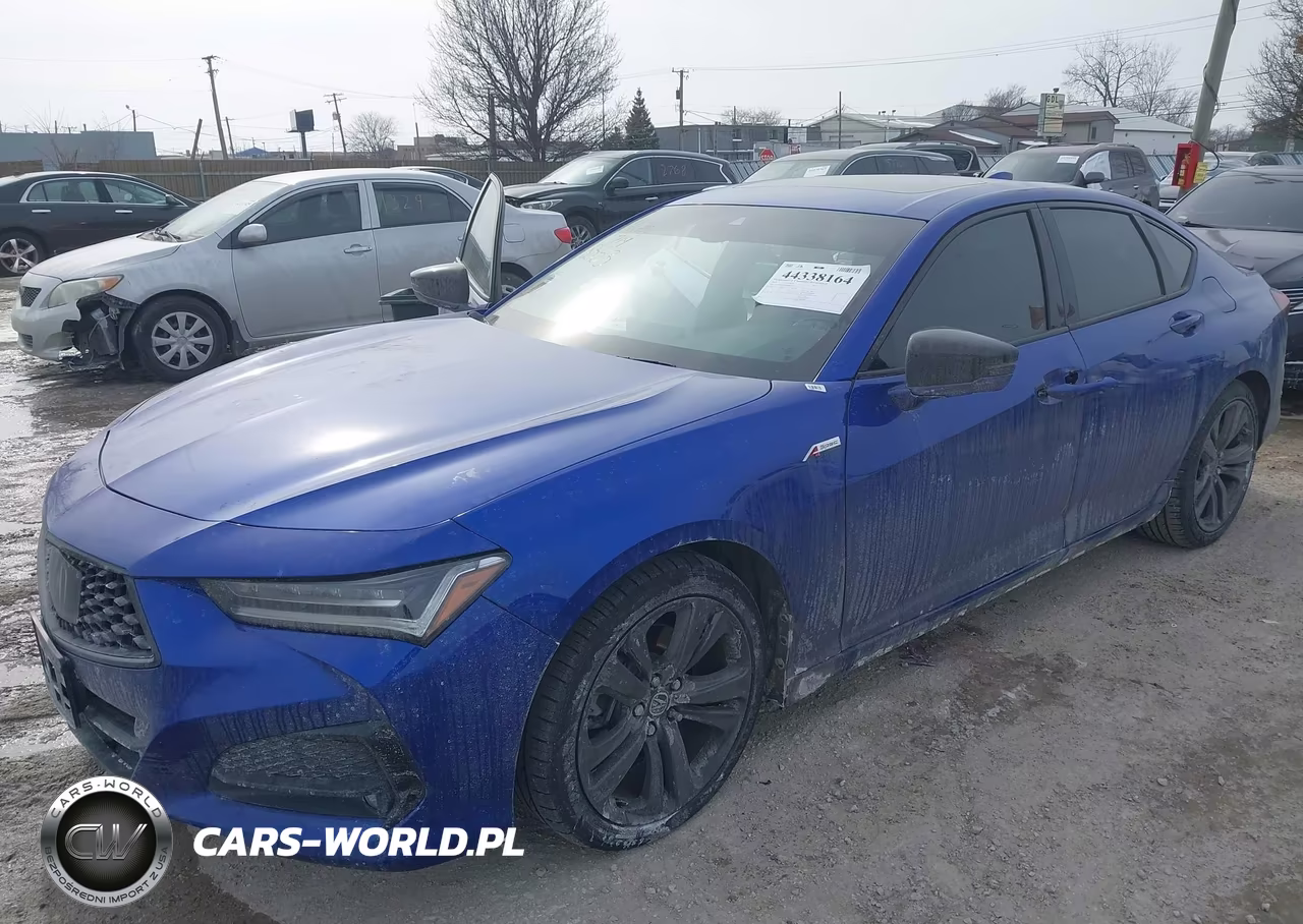 2022 Acura Tlx A-Spec Package VIN:19UUB5F5XNA000747 - 2
